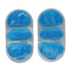 2Pcs Gel Ice Pack Reusable Hot Cold Compress Discomfort Relief