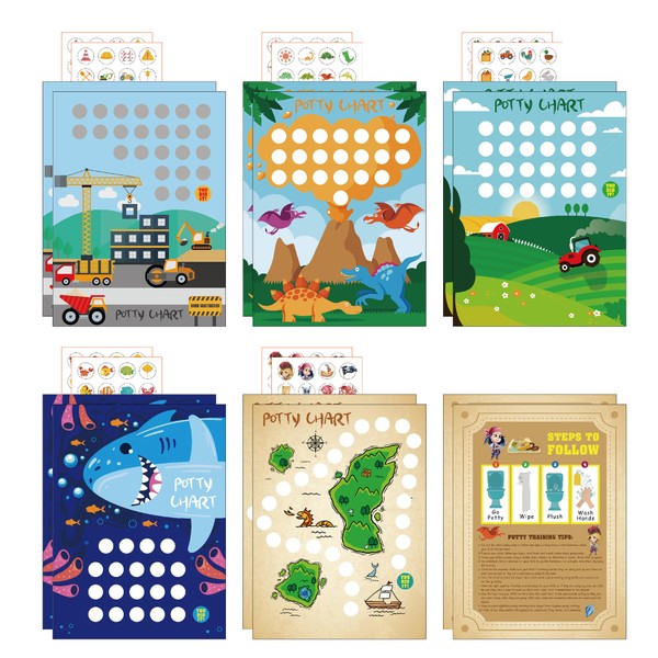 MAIGO Potty Training Reward Chart - Toilet Training Reward Chart
