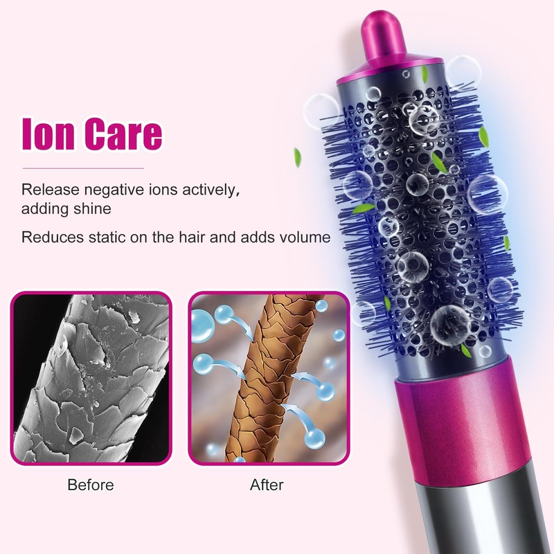 Round Volumizing Brush for Dyson for Airwrap HS01/HS05 Attachment, Part