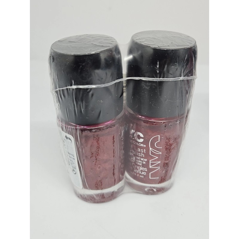 NYC New York Color Expert Last Nail Polish 261 RED