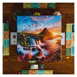 Earth - The Board Game by Inside Up Games & Maxime Tardif, Ecosystem Building, Card Drafting & Action Selecting, for 1 to 5 Players, Play Solo-Multiplayer-Teams, 45-90 Minute Playing Time