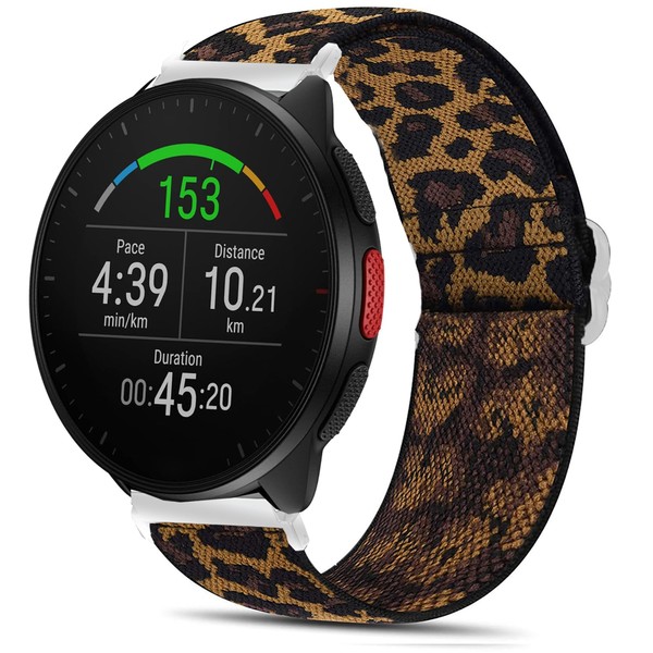 Compatible for Polar Smartwatch Bands, 20mm, 22mm Stretch Elastics Nylon