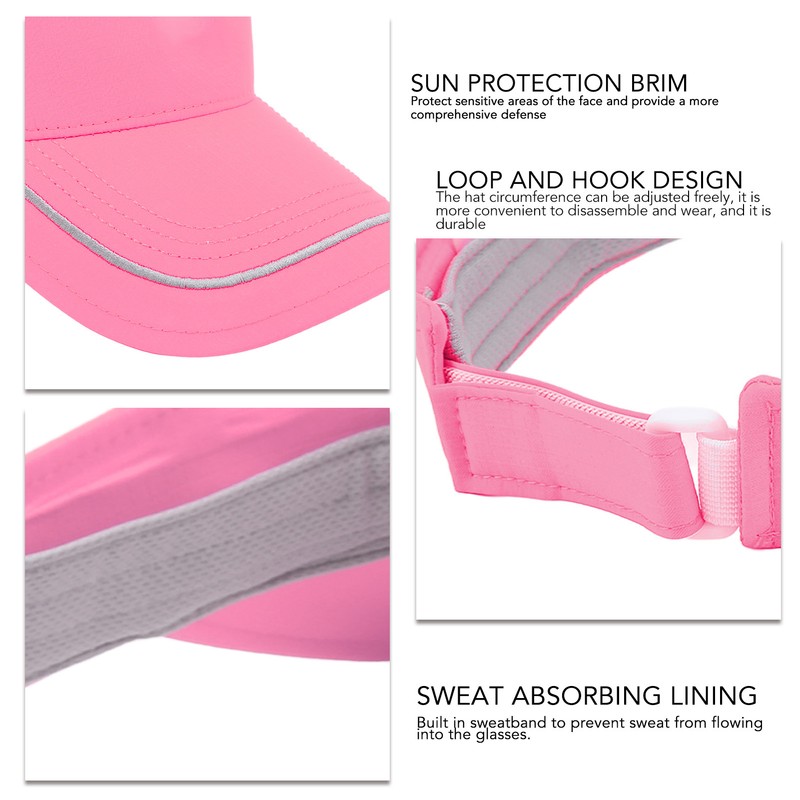 Cotton Ball Hats Empty Top Sun Visors Hat Sports Sun