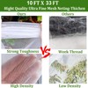 Aoipend Fine Mesh Garden Netting for Protection, 10'x33' Vegetable Crop