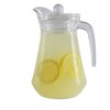 Large Glass Jug with Lid - 1.3L Pitcher Jug