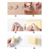 WANGCL Set of 2 Magnetic Soap Dishes with Suction Cup,