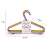 DIVCHI 40 Pack Children's Hanger Plastic Tubular Kids Hangers Non