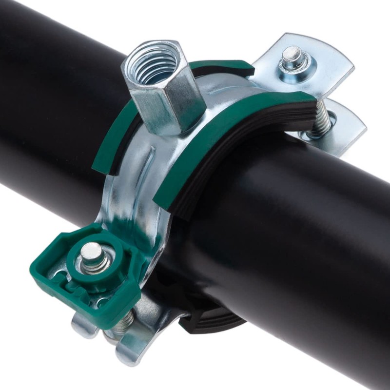 25-28 mm Pipe Clamp, Metal Pipe Bracket with Quick Closing