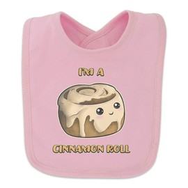 GRAPHICS & MORE I'm A Cinnamon Roll Kawaii Baby Bib