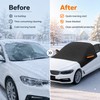 Magnetic Windshield Cover for Ice & Snow – 4-Layer Oxford