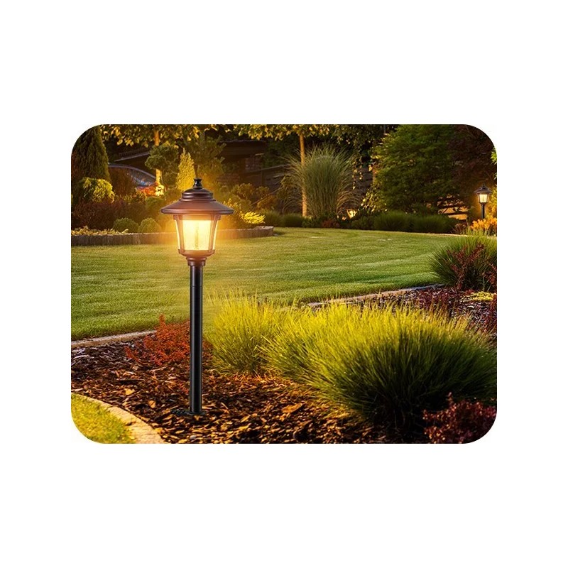 EDISHINE Low Voltage Landscape Lights, 12V 3W 120LM LED Pathway