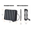 Portable Inflatable Lumbar Support Cushion Ergonomic Back Support Pillow for
