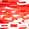 10 Meter 6MM Thickness Plastic Chain - Red & White,