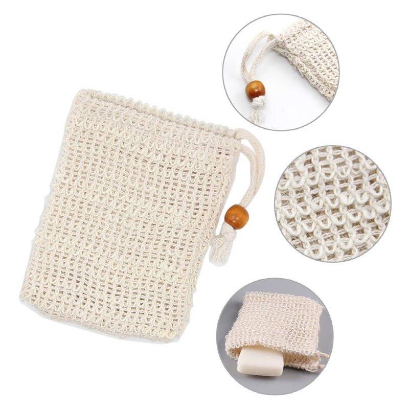 BetterJonny Soap Bags, Natural Fibre Soap Bags Organic Soap Bag