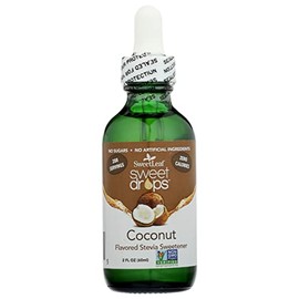 SweetLeaf Sweet Drops Coconut Liquid Stevia Sweetener, Non-GMO, 2 Fluid Ounce (Pack of 3)