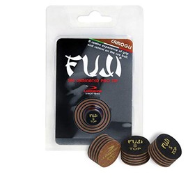 Longoni Fuji Pool Billiard CUE TIP - 1 pc - CAMOGLI - 14 mm - Soft