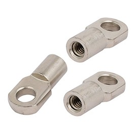 Sourcing Map Set of 3 Silver M6 Internal Thread 45 # Steel Valve Fitting End Plug