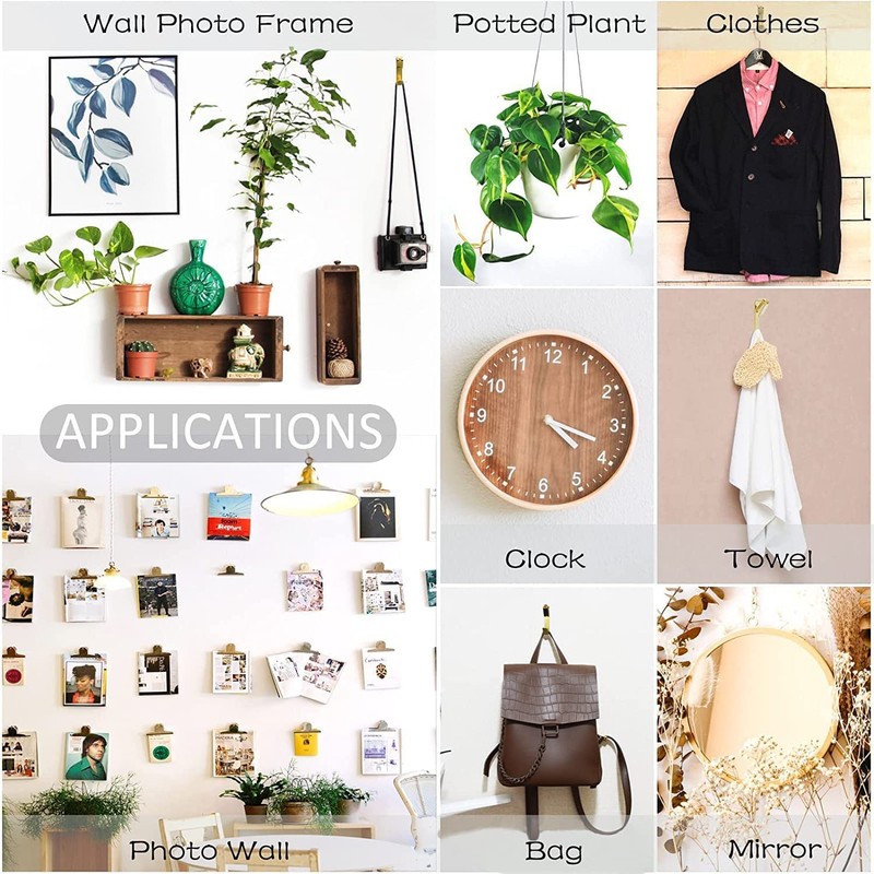 260pcs Picture Hanging Kit, Picture Hanger Assortment, Heavy Duty Frame