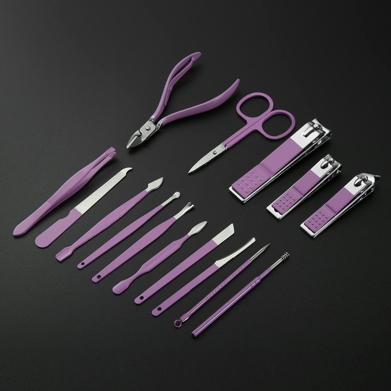 VOCOSTE Manicure Set Professional Nail Clippers Pedicure Kit for Hand