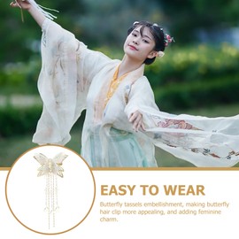 BIUDECO Antique Design Hair Clip Fairy Hair Accessories for Boys and Girls Girls Moving Butterflies
