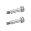 Ganter Normelemente Fitting Screws with Collar ISO 7379-10-M8-30-NI Mounting Diameter