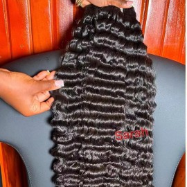 Raw Vietnamese Hair Single Donor Raw Indian Bone Straight Hair Price Factory Cambodian Burmese Curly Human Hair Bundles Vendorscolor: 1pcs bundle Natural wave, Stretched Length: 20 Inches
