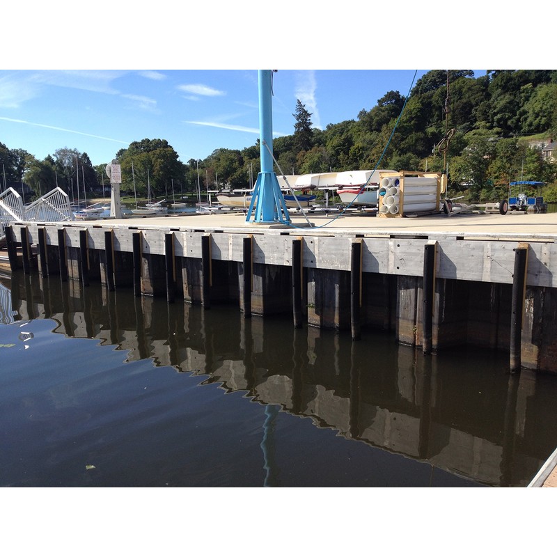 Playsafer Heavy Duty 4’ Rubber Dock Bumper for Boat Docks,