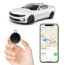 Mini GPS Tracker for Vehicles,Car GPS Tracker Portable Real Time Hidden GPS Tracking Device, Global Coverage Location for,Kids,Dogs. No Subscription Required/No Monthly Fee/No SIM Card Required1