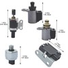JF011E Transmission Valve Body Solenoid Kit Compatible with Nissa n