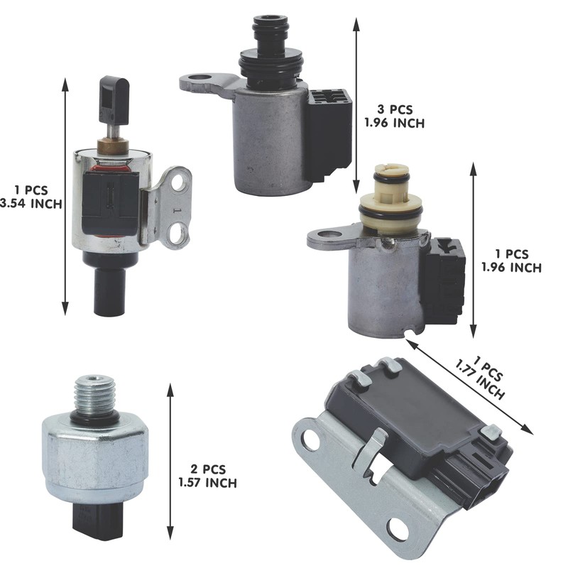 JF011E Transmission Valve Body Solenoid Kit Compatible with Nissa n
