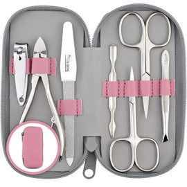 marQus Manicure Set, 7 Pieces with Nail Clippers, from Solingen, Made in Germany, for Hand and Foot Care