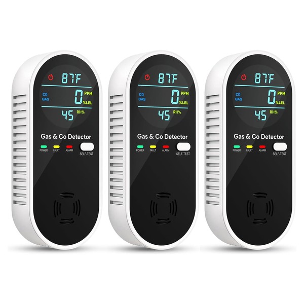 Natural Gas Leak Detector and Carbon Monoxide Detectors - 4