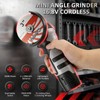 16.8V Mini Angle Grinder Cordless with 2 X 2Ah Battery,