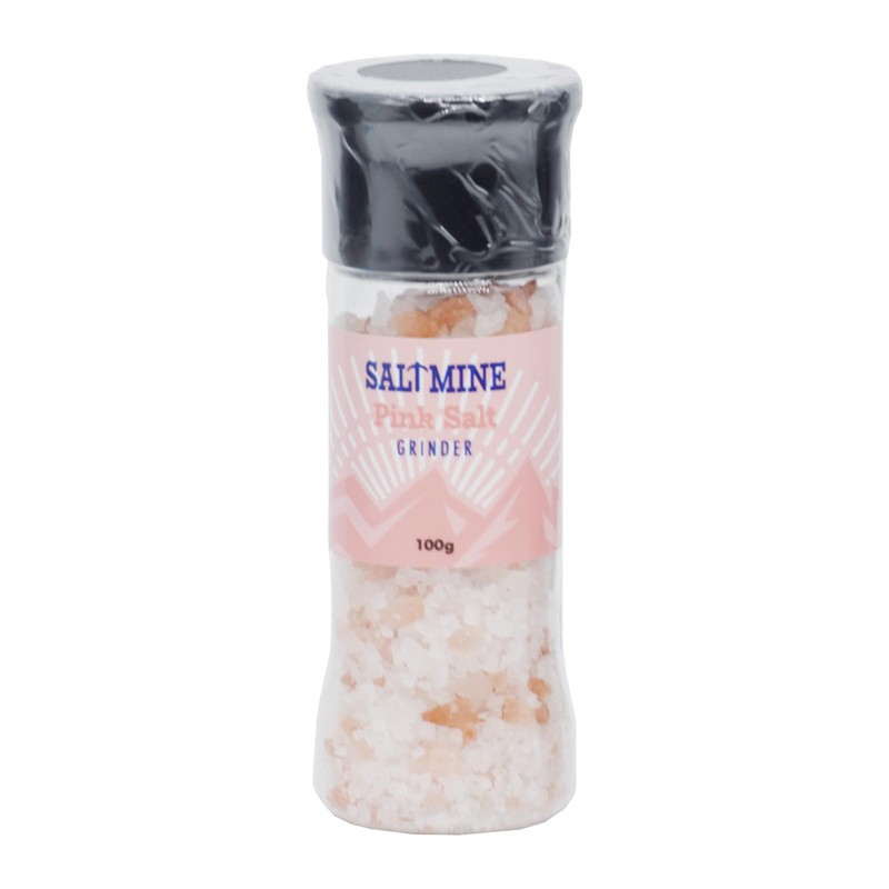 12x Saltmine Grinder - Pink Salt - 100g