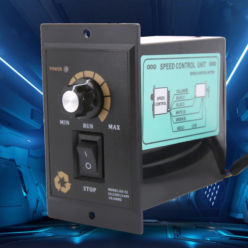 AC 220V 50/60Hz 300/400/500W AC Motor Speed Controller Electric Motor