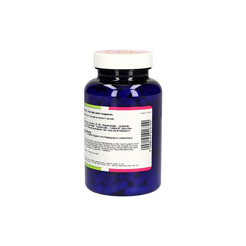 Gall Pharma Mariendistel 500 mg GPH Kapseln, 1er Pack (1
