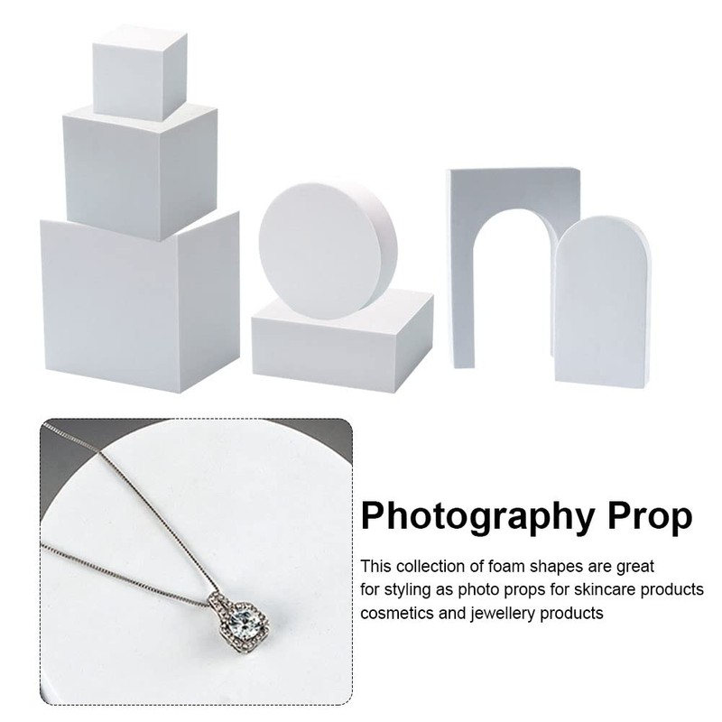QOTSTEOS Photography Background Prop, 10pcs/set Photography Background Prop Jewelry Display