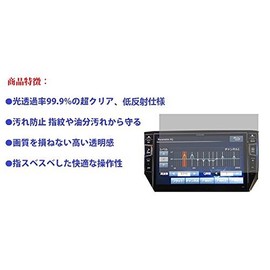 WASHODO Pioneer 541-0004-01A01WX Raku Navi AVIC-RL901 8V LCD Protective Film