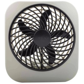 O2 COOL Treva 5 Inch Portable Battery Powered Fan Compact Dual Speed Quiet Design