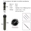 FACLE 18mm Nylon Watch strap Men's pin buckle compatible with