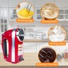 Hand Mixer Whisk Stainless Steel Attachments Compatible with Kitchen Aid