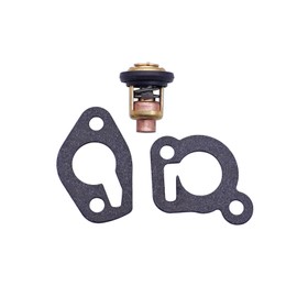 18-43052 Thermostat Kit,120°F Marine Thermostat Kit 14586A3 Compatible with Mercury Mariner 6-25 HP 2 Cycle Outboards Thermostat Kit