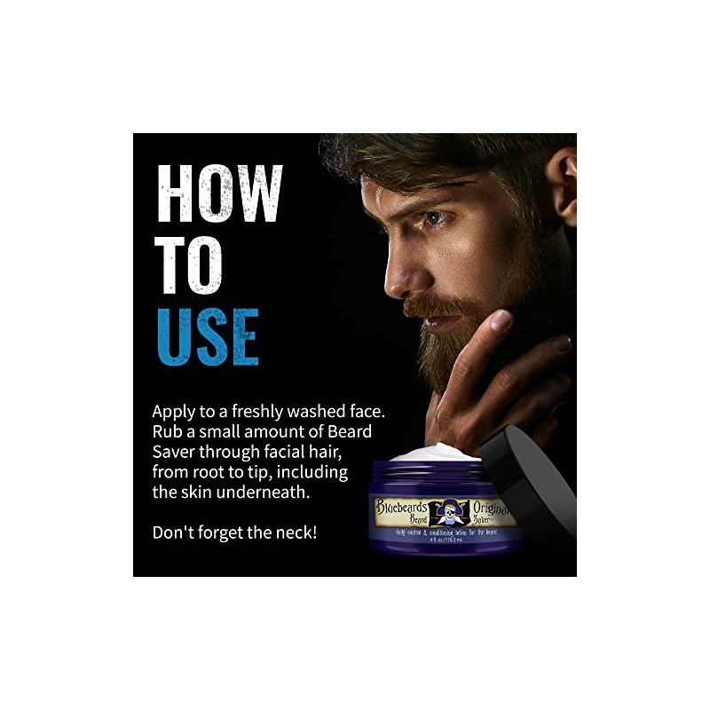 Bluebeards Original Beard Saver, 4 oz