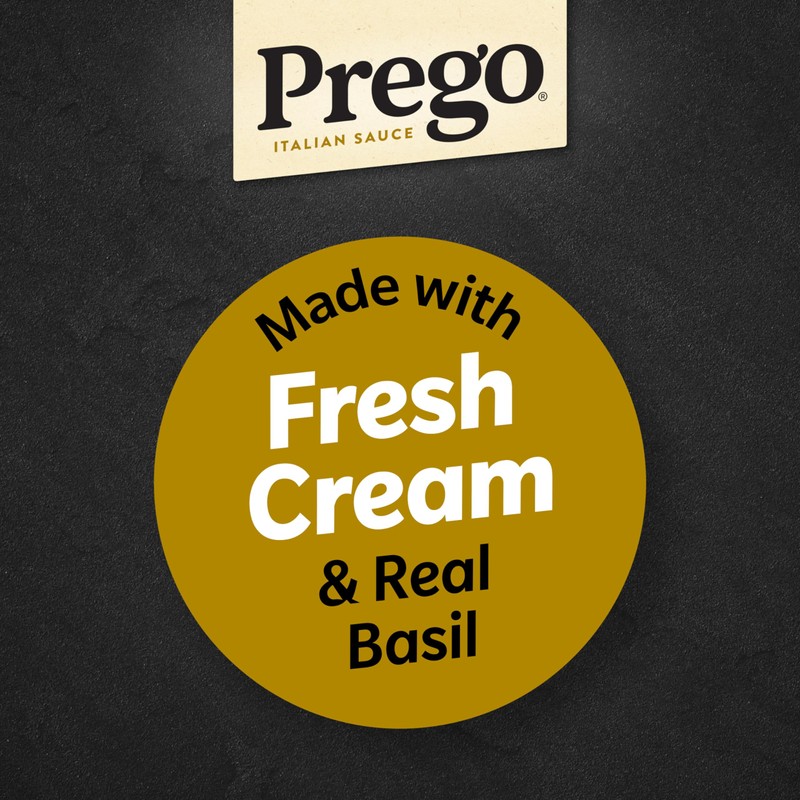Prego Creamy Basil Pesto Pasta Sauce, 14.5 oz Jar