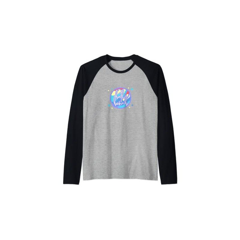 Bubble Bathtub Relaxation Bath Bombs Enthusiast Raglan Baseball Tee
