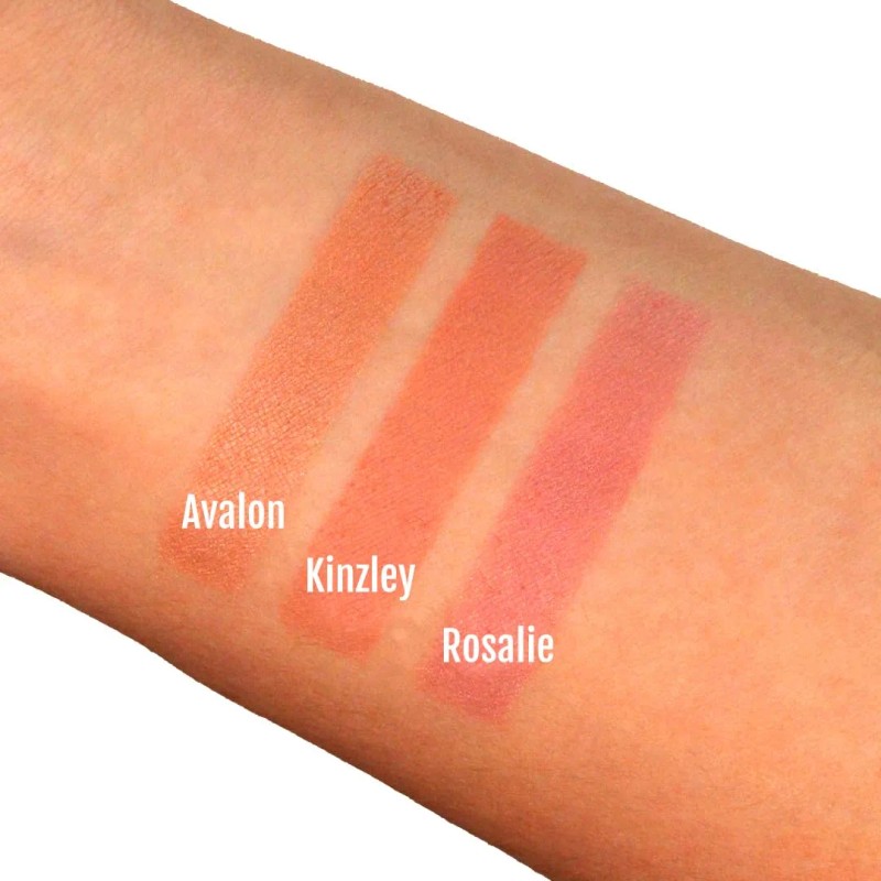 Rubor Baeblu Organic Kinzley Polvo Compacto 100% Natural