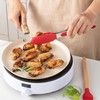 Royal Cuisine 3 pcs Silicon Kitchen Set Red, Silicon Tongs,