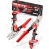 Diggers Tools Metal Snip Set – 2-Piece Professional Sheet Metal
