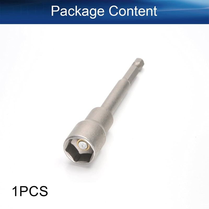 Auniwaig 1/4" Quick-Change Hex Shank 13mm Magnetic Nut Setter Driver