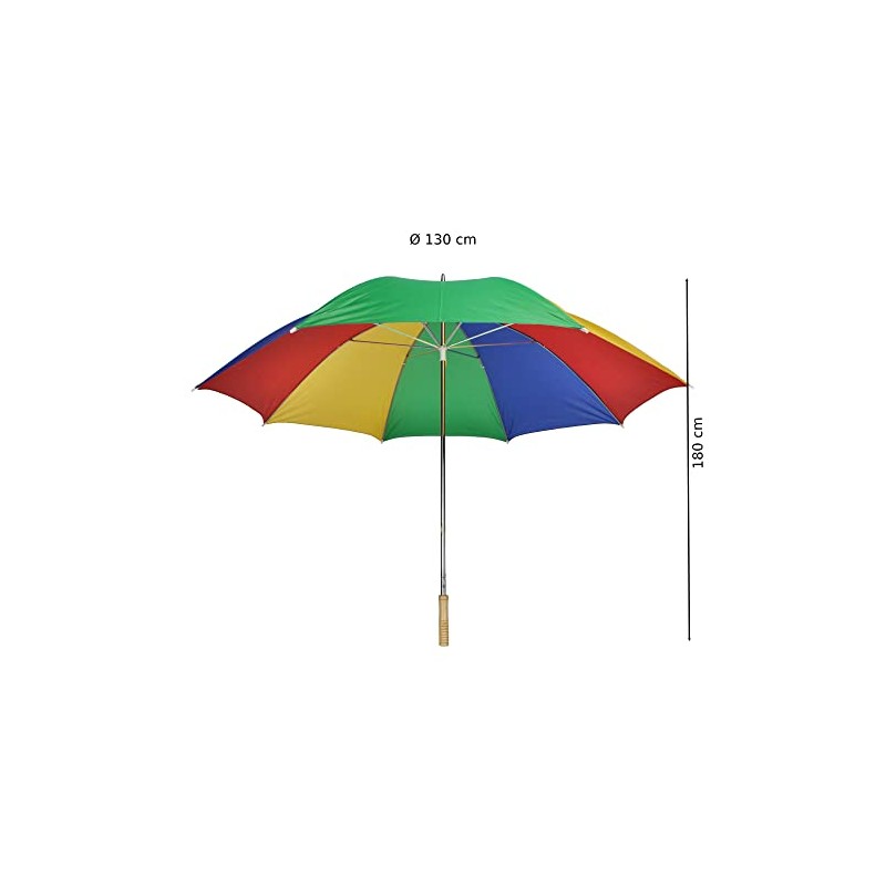 Gravidus Versatile 2-in-1 Umbrella: Rain and Parasol, Diameter 130 cm,